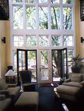 Three-Story Living Room